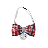 White And Red Bow Tie