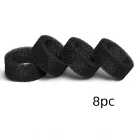 Black circular ring 8PC