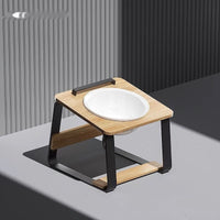 Single Bowl With Wooden Frame